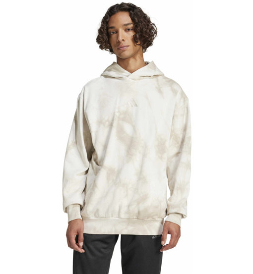 adidas All SZN Fleece Washed M - felpa con cappuccio - uomo. Taglia XS