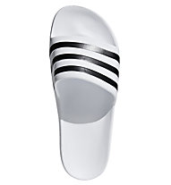 adidas Aqua Adilette - Schlappen - Damen, White/Black