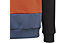 adidas B Cb Fl Hd - felpa con cappuccio - bambino, Black/Blue/Orange