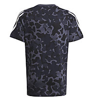 adidas B Fi 3S - T-Shirt - Junge, Black