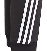 adidas B Future Icons 3S Tap Pnt - pantaloni fitness - bambino , Black
