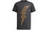 adidas Boys Graphic - T-shirt - bambino , Black/Orange