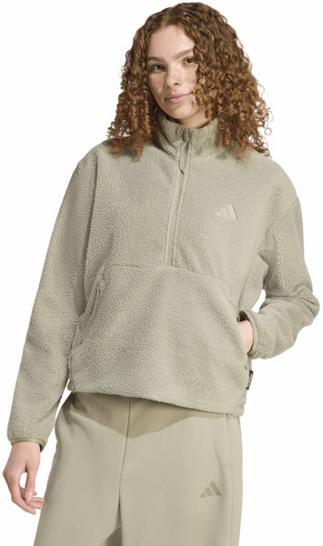 adidas City Tech High Fleece Half Zip W - Sweatshirts - Damen, Gr. L
