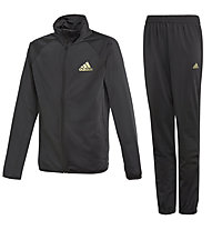 adidas black tracksuit kids