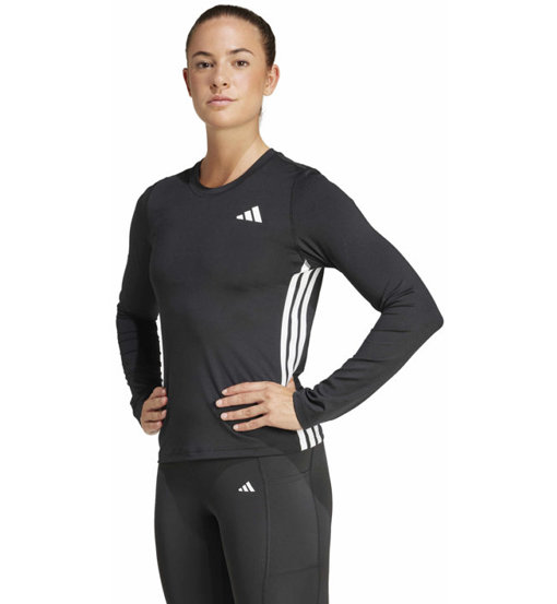 adidas Essentials 3 Stripes W - maglia maniche lunghe - donna