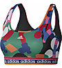 adidas Farm Ms - reggiseno sportivo medio supporto - donna, Multicolor