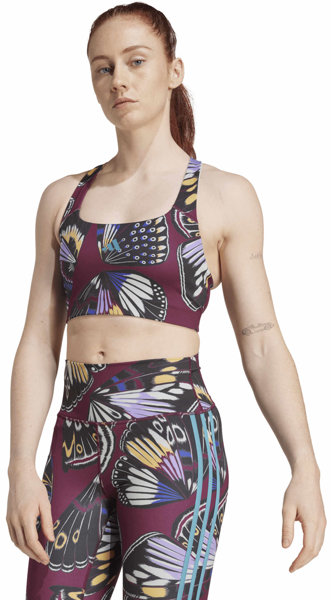 adidas Farm W - Sport-BH mittlerer Halt - Damen, Gr. LA/B