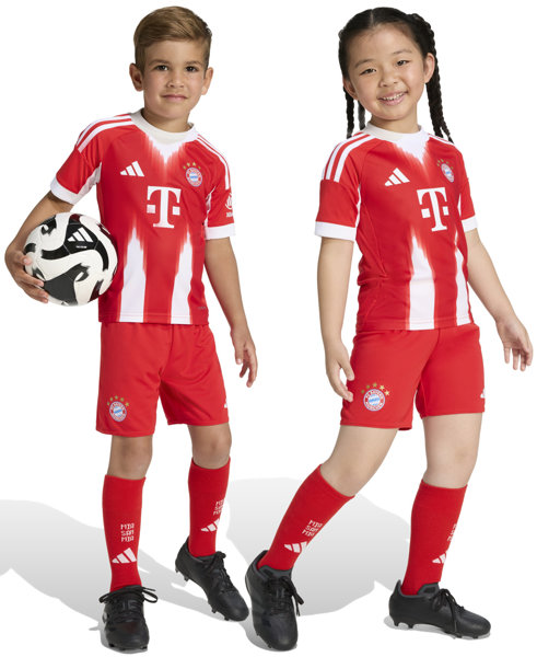 adidas FC Bayern Home 25/26 Minikit - Komplets - Kinder, Gr. 4-5A