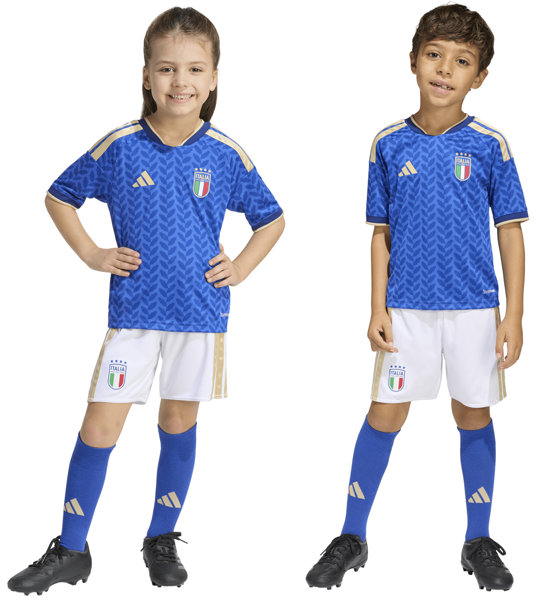 adidas FIGC Home 26 Minikit - Komplets - Kinder, Gr. 5-6A