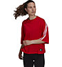 adidas Future Icons 3 S - T-shirt - donna, Red
