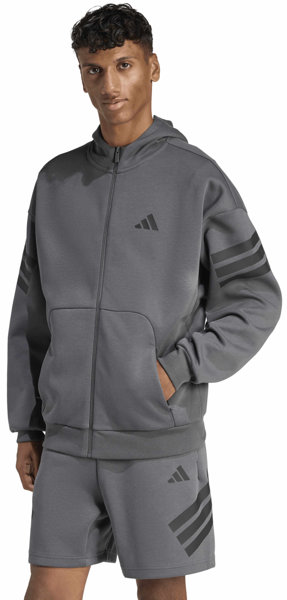 adidas Future Icons 3 Stripes Full Zip M - Kapuzenpullover - Herren, Gr. XL