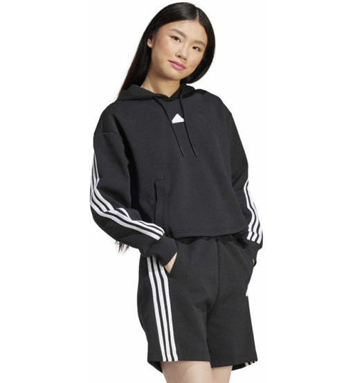 adidas Future Icons 3 Stripes W - felpa con cappuccio - donna
