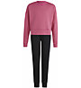 adidas G Fi Logo - tuta sportiva - ragazza, Pink/Black