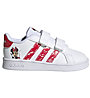 adidas Grand Court MM CF I - sneakers - bambina, White/Red