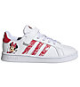 adidas Grand Court MM EL C - sneakers - bambina, White/Red