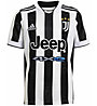 adidas Juventus 2021/22 Home Jersey - maglia calcio - bambino, Black/White
