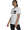 adidas Lace Camo Pocket - T-shirt - donna, White