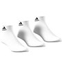 adidas Light Ank 3pp - Kurze Socken, White