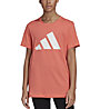 adidas Logo - T-shirt fitness - donna, Orange