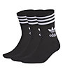 adidas Originals Mid Cut Crew Sock 3 Pack - Sportsocken, Black/White