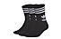 adidas Originals Mid Cut Crew Sock 3 Pack - Sportsocken, Black/White
