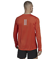adidas Own The Run - maglia running maniche lunghe - uomo, Orange