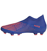 adidas Predator Edge.3 LL FG - scarpe calcio per terreni compatti, Blue/Orange