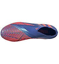 adidas Predator Edge+ FG - scarpe da calcio per terreni compatti, Blue