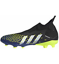 adidas Predator Freak .3 LL FG - Fußballschuh für festen Boden - Herren, Black/White/Blue/Yellow