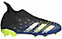 adidas Predator Freak .3 LL FG Jr - Fußballschuh für festen Boden - Kinder, Black/White/Blue/Yellow