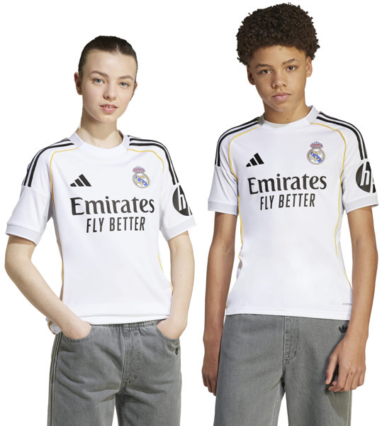 adidas Real Madrid 25/26 Home Jr - Fußballtrikot - Kinder, Gr. 13-14A