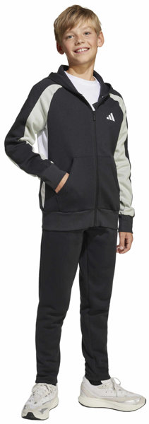 adidas Seasonal Essentials Colorblock Fleece Jr - Trainingsanzug - Jungs, Gr. 7-