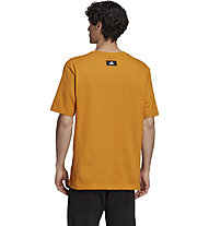 adidas Sportswear Future Icons Three Bar - T-Shirt - Herren , Orange
