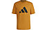 adidas Sportswear Future Icons Three Bar - T-Shirt - Herren , Orange