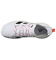 adidas Stabil JR - scarpe da ginnastica - bambino, White/Black