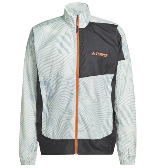 adidas Trail Wind J - giacca trail running - uomo. Taglia S