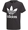 adidas Originals Trefoil - T-shirt - bambino, Black