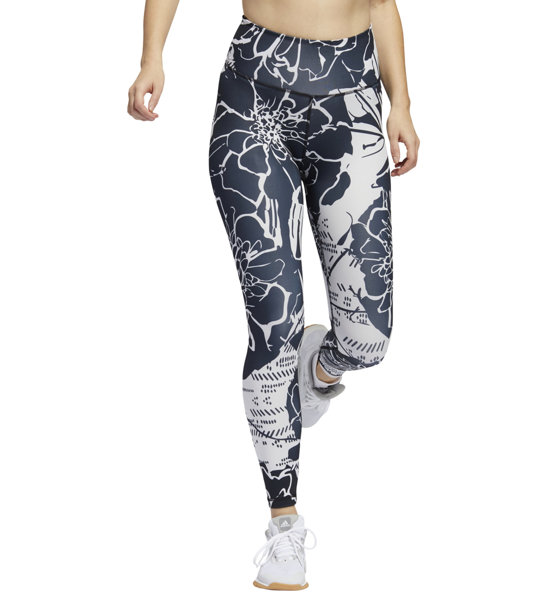 adidas Vf Flwr 7/8 T - pantaloni fitness - donna | Sportler.com