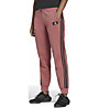 adidas W Fi 3S Reg Pnt - pantaloni fitness - donna, Pink