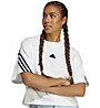 adidas W Fi 3s Tee - t-shirt - donna, White