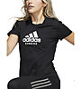 adidas W Logo G - maglia running - donna, Black
