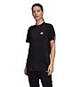 adidas W's Must Haves 3-Stripes - T-shirt - donna, Black