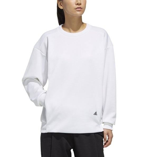 adidas oversized crew neck sweatshirt