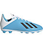 adidas X 19.4 FxG JR - scarpe da calcio terreni compatti - bambino, Light Blue/White
