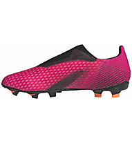 adidas X Ghosted .3 FG - scarpe da calcio per terreni compatti - uomo, Pink/Black
