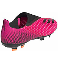 adidas X Ghosted .3 FG - scarpe da calcio per terreni compatti - uomo, Pink/Black