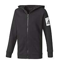 adidas Jungen Hojo Closed Hem Trainingsanzug, BlackWhite adidas Jungen Hojo Closed Hem Trainingsanzug, BlackWhite