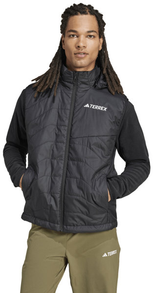 adidas Terrex Terrex Multi CLIMAWARM Insulated Hooded M - Weste - Herren, Gr. M