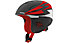 Alpina Carat - casco sci - bambino, Black/Red/White