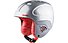 Alpina Carat - casco sci - bambino, Silver/Fucsia